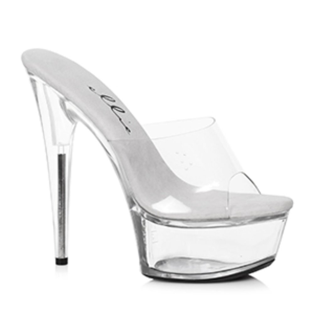 Ellie 609-Vanity 6" Pointed Stiletto Mule Shoe  9